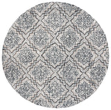 Safavieh Abstract 6'-0" x 6'-0" Rug in Ivory / Navy