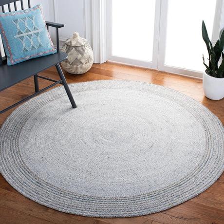 Safavieh Cape Cod 5'-0" x 5'-0" Rug in Grey / Yellow