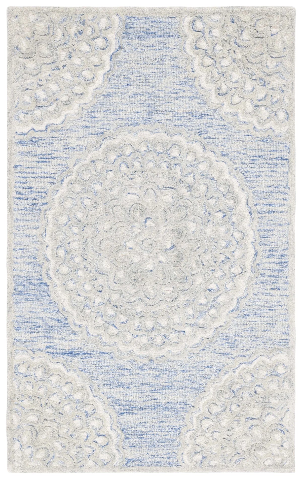 Safavieh Metro 3'-0" x 5'-0" Rug in Blue / Ivory