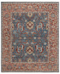 Safavieh Samarkand 10'-0" x 14'-0" Rug in Turquoise / Rust