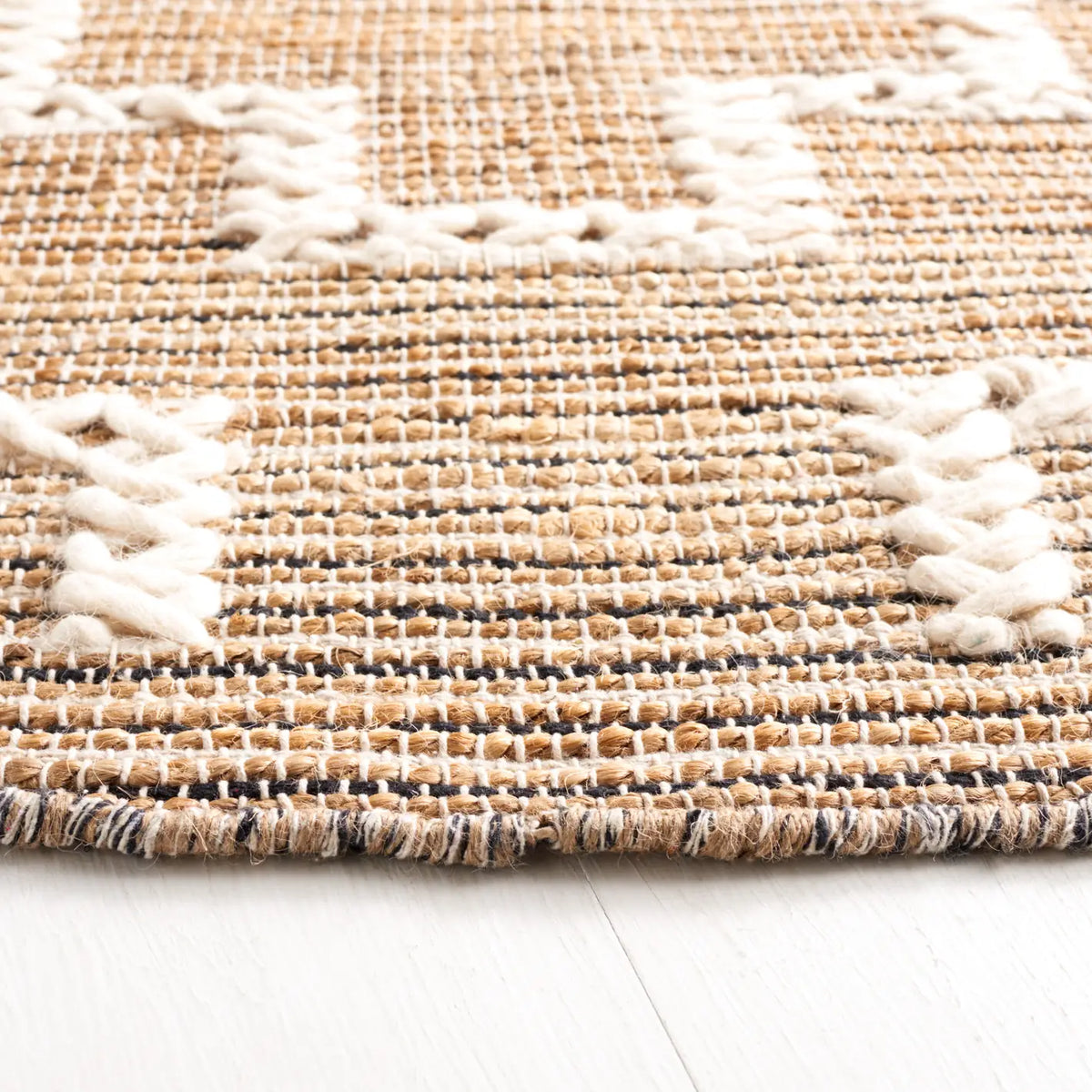 Safavieh Natural Fiber 6'-0" x 6'-0" Rug in Natural / Ivory