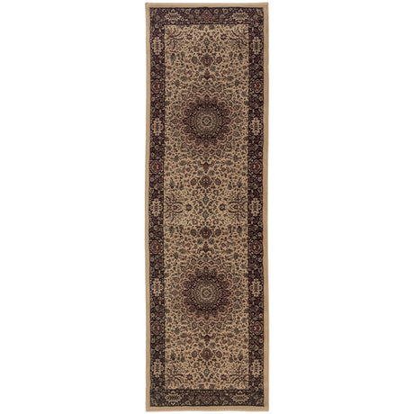 Oriental Weavers Sphinx Ariana 095i8 Ivory / Black Rugs - runner