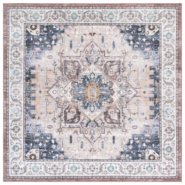Safavieh Arizona 6'-0" x 6'-0" Rug in Beige / Ivory
