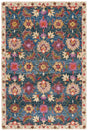 Safavieh Aspen 4'-0" x 6'-0" Rug in Navy / Red