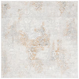 Safavieh Orchard 6'-7" x 6'-7" Rug in Grey / Gold