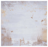 Safavieh Tacoma 6'-0" x 6'-0" Rug in Grey / Rust