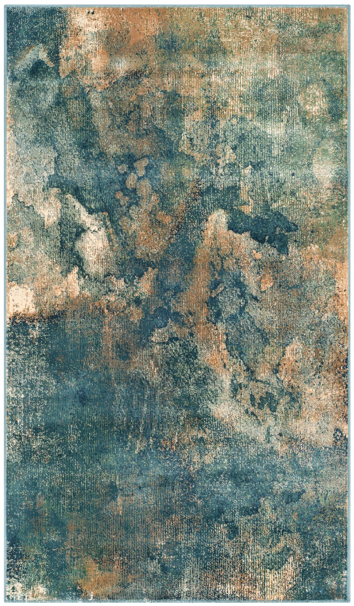 Safavieh Constellation Vintage 3'-3" x 5'-7" Rug in Light Blue / Multi