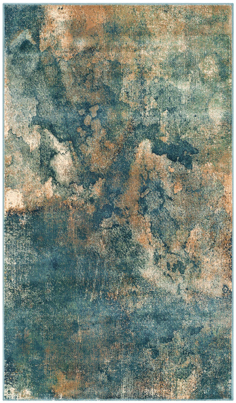 Safavieh Constellation Vintage 3'-3" x 5'-7" Rug in Light Blue / Multi