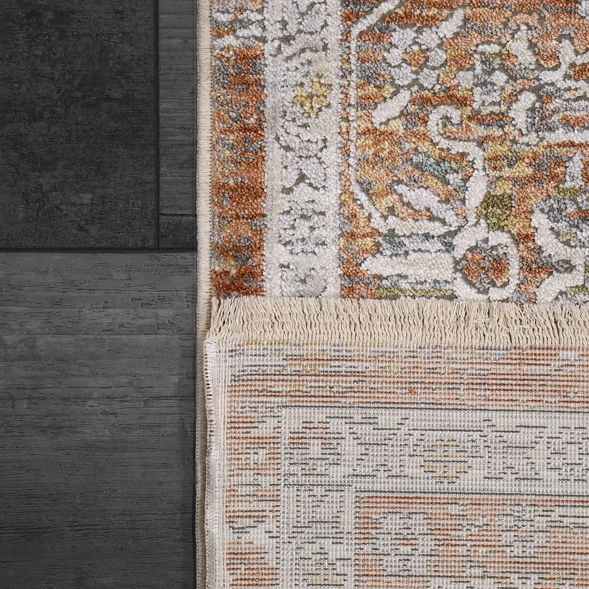 Dynamic Rugs Skyler 6713 Copper/Multi Rug - Corner
