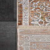 Dynamic Rugs Skyler 6713 Copper/Multi Rug - Corner
