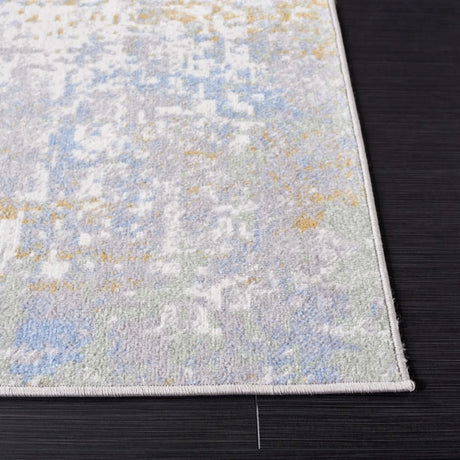 Safavieh Bayside 4'-0" x 6'-0" Rug in Grey / Ivory Blue