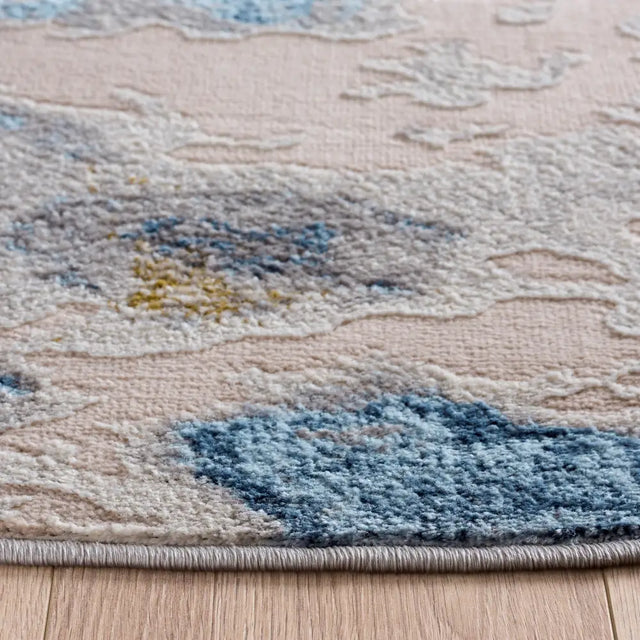 Safavieh Palma 6'-7" x 6'-7" Rug in Grey / Teal