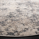 Safavieh Madison 6'-7" x 6'-7" Rug in Grey / Ivory