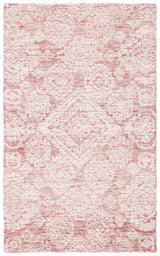 Safavieh Metro 3'-0" x 5'-0" Rug in Dark Pink / Ivory