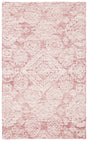 Safavieh Metro 3'-0" x 5'-0" Rug in Dark Pink / Ivory