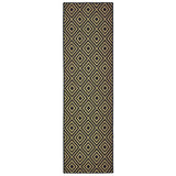 Oriental Weavers Sphinx Marina 2335K Black / Tan Rugs - runner