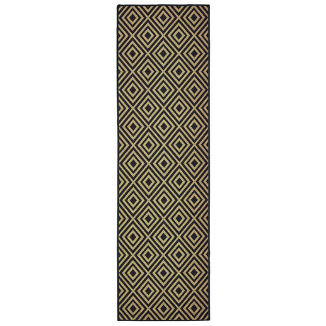 Oriental Weavers Sphinx Marina 2335K Black / Tan Rugs - runner