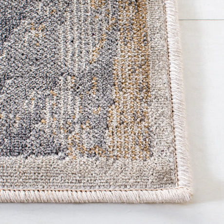 Safavieh Atlas 5'-3" x 7'-7" Rug in Charcoal / Grey