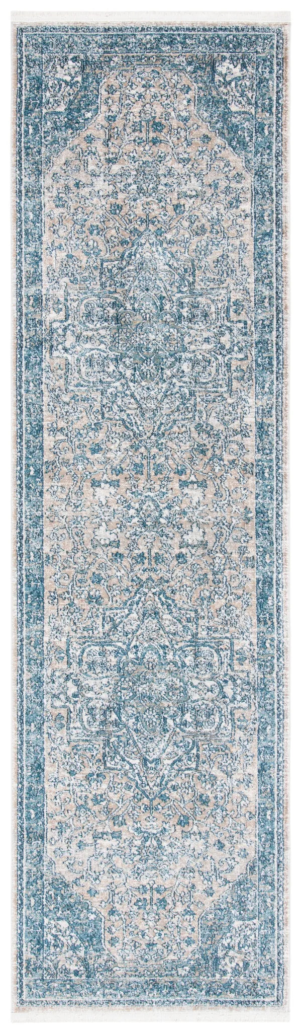 Safavieh Victoria 2'-3" x 7'-0" Rug in Blue / Grey