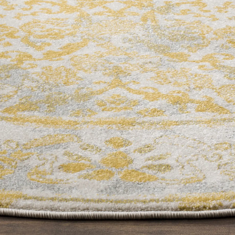 Safavieh Evoke 6'-7" x 6'-7" Rug in Ivory / Gold