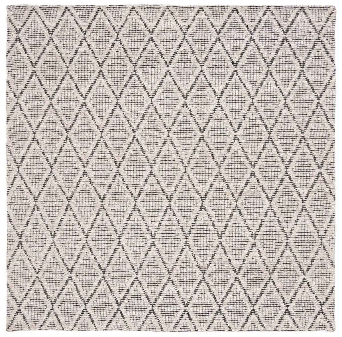 Safavieh Marbella 6'-0" x 6'-0" Rug in Silver / Black