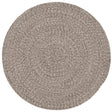 Safavieh Braided 3'-0" x 3'-0" Rug in Ivory / Beige