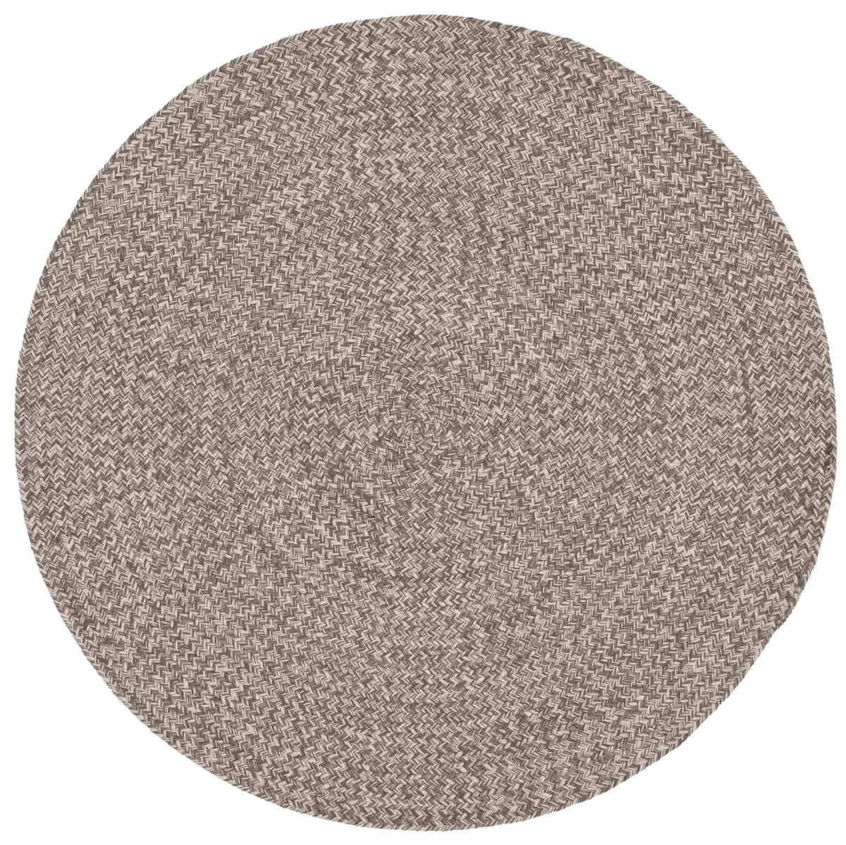 Safavieh Braided 3'-0" x 3'-0" Rug in Ivory / Beige