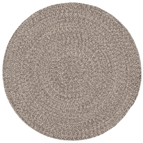 Safavieh Braided 3'-0" x 3'-0" Rug in Ivory / Beige