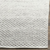 Safavieh Montauk 4'-0" x 6'-0" Rug in Light Grey / Ivory