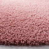 Safavieh Primo Shag 6'-7" x 6'-7" Rug in Rose