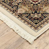 Oriental Weavers Sphinx Masterpiece 1802W Ivory/ Multi Rugs - corner detail