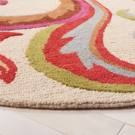 Safavieh Blossom 6'-0" x 6'-0" Rug in Beige / Multi