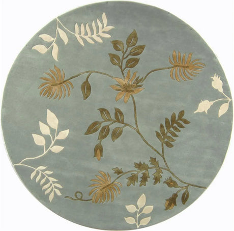 Safavieh Soho 6'-0" x 6'-0" Rug in Light Blue