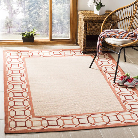 Safavieh Martha Stewart 4'-0" x 5'-7" Rug in Cinnamon Stick