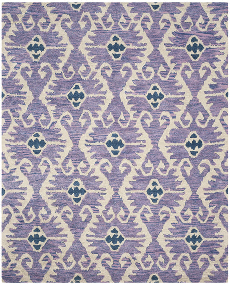 Safavieh Wyndham 10'-0" x 14'-0" Rug in Lavander / Ivory
