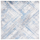 Safavieh Shivan 100 6'-7" x 6'-7" Rug in Ivory / Blue