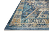 Loloi Zion Zio-02 Ocean/Gold Rugs - rug corner