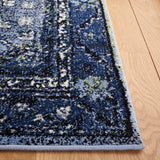 Safavieh Vintage Hamadan 4'-0" x 6'-0" Rug in Light Blue / Black
