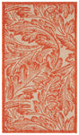 Safavieh Courtyard 2'-0" x 3'-7" Rug in Natural / Terra