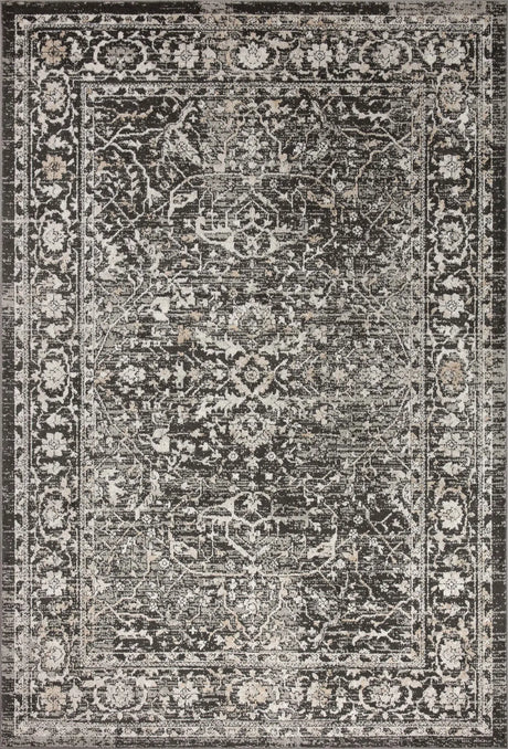 Loloi Odette Odt-01 Charcoal/Silver Rug - main flat