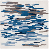Safavieh Rodeo Drive 6'-0" x 6'-0" Rug in Ivory / Blue