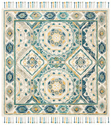 Safavieh Aspen 7'-0" x 7'-0" Rug in Ivory / Charcoal