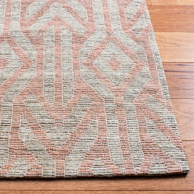 Safavieh Cape Cod 5'-0" x 8'-0" Rug in Blue / Rust