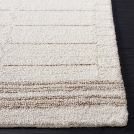 Safavieh Metro 4'-0" x 6'-0" Rug in Ivory / Brown