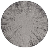 Safavieh Courtyard 6'-7" x 6'-7" Rug in Beige / Black