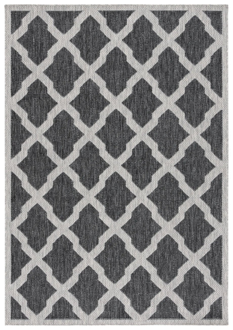 Safavieh Beach House 4'-0" x 6'-0" Rug in Charcoal / Grey