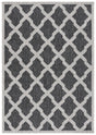 Safavieh Beach House 4'-0" x 6'-0" Rug in Charcoal / Grey