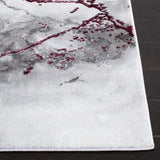 Safavieh Craft 4'-0" x 6'-0" Rug in Grey / Wine