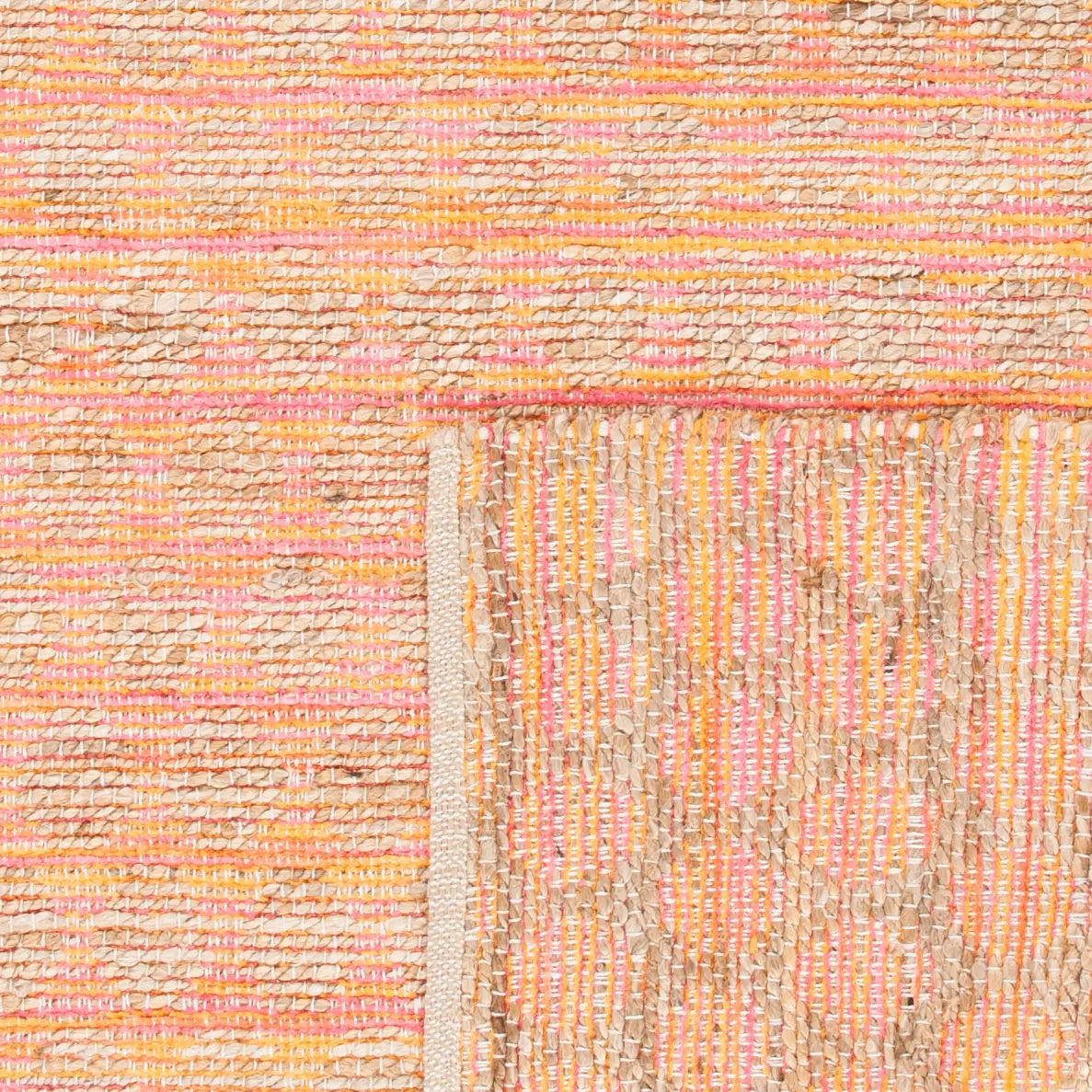Safavieh Cape Cod 5'-0" x 8'-0" Rug in Orange / Natural
