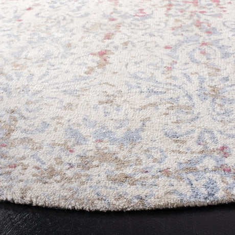 Safavieh Expression 6'-0" x 6'-0" Rug in Ivory / Blue